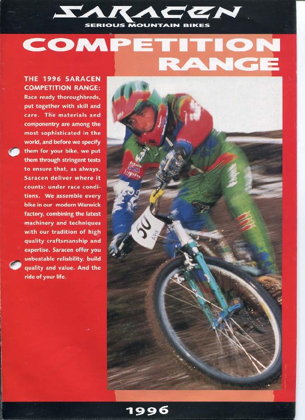 Saracen Catalogue 1996