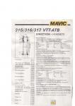 Mavic 315 316 317 Headset Directions