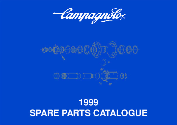 1999 Campagnolo Spare Parts Catalog