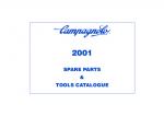 2001 Campagnolo Spare Parts Catalog