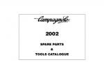 2002 Campagnolo Spare Parts Catalog