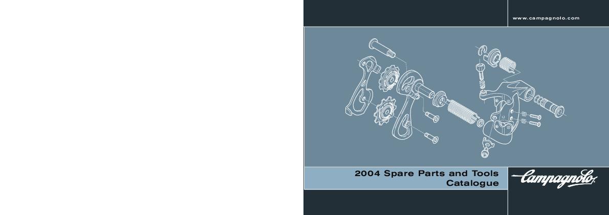 2004 Campagnolo Spare Parts Catalog