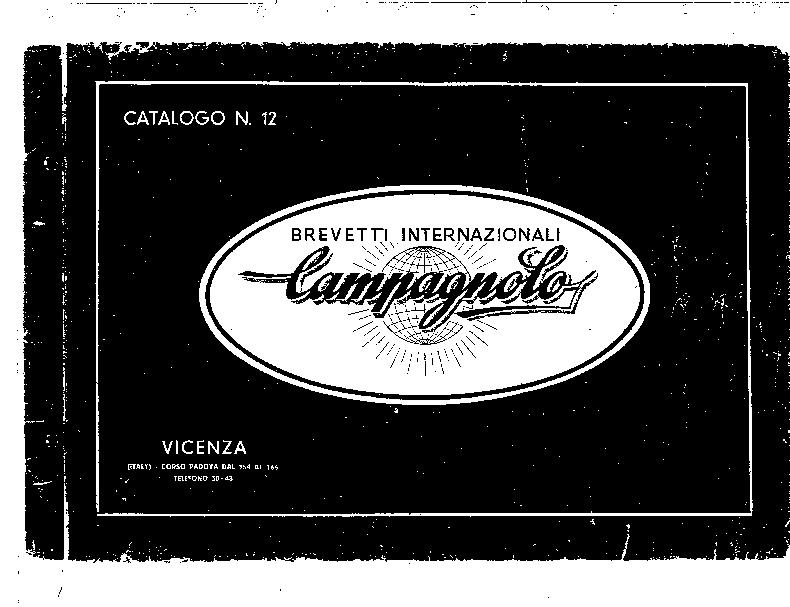 1953 Campagnolo Catalog 12