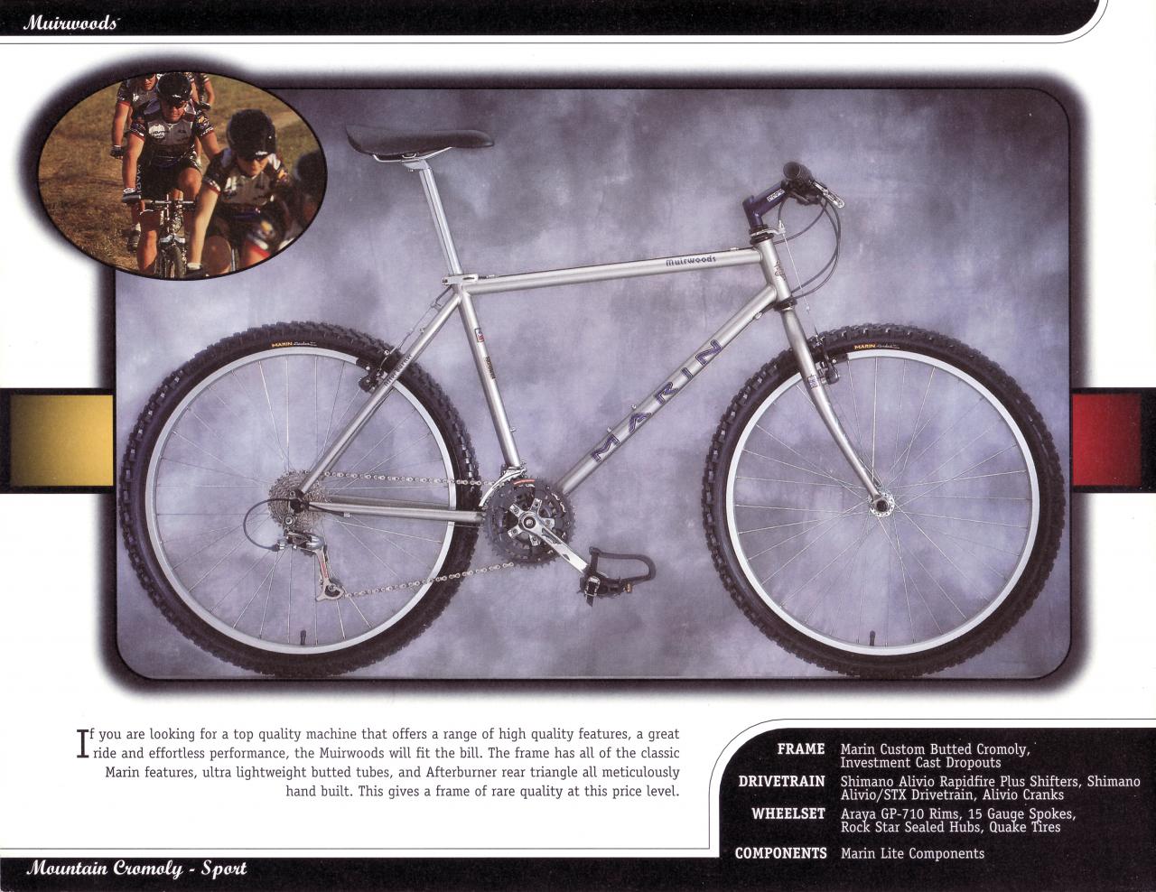 Muirwoods | Marin Catalogue 1996 | Retrobike
