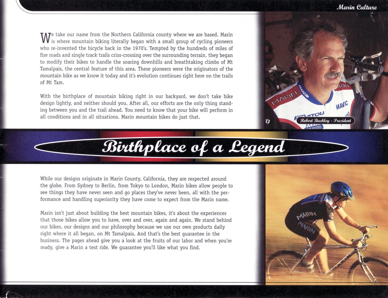 Culture - Birthplace of a Legend