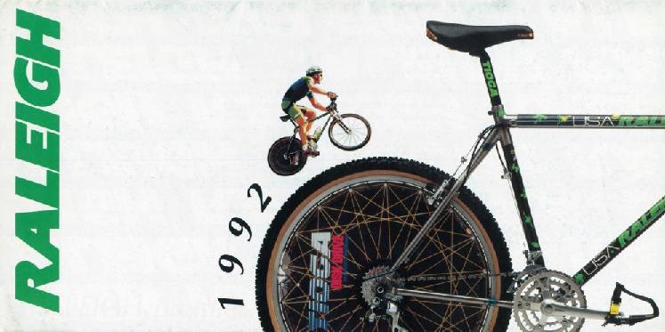 Raleigh Catalogue 1992 French