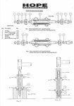 Screw-on rear hub 7 / 8 speed diagram and bearing change