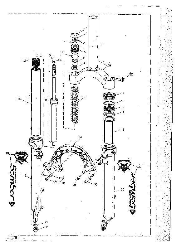 1997 z1 parts list