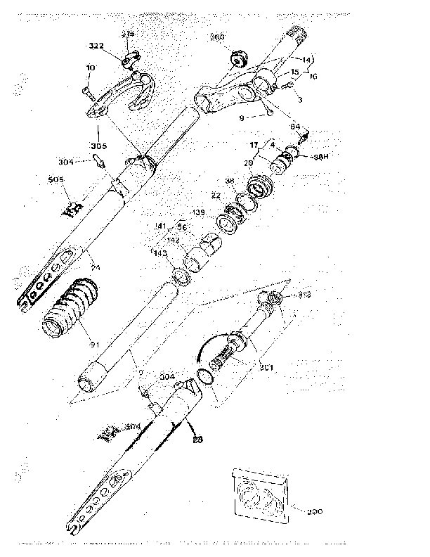 XC-700 PARTS LIST
