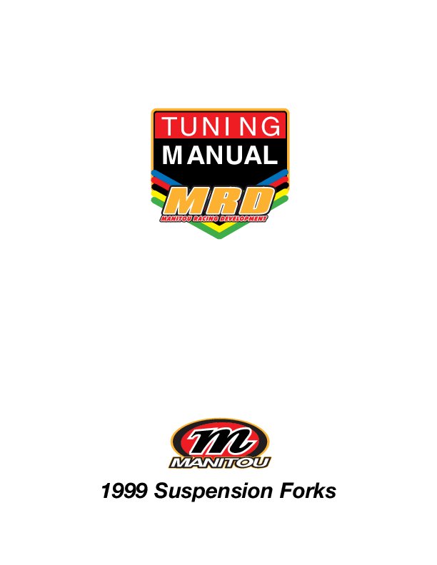 Manitou tuning manual
