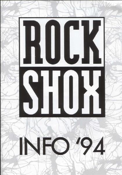 Rock Shox Catalogue 1994
