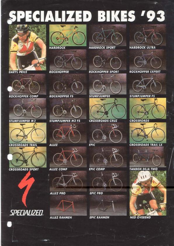 Specialized Catalogue 1993