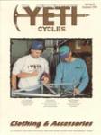 Yeti Catalogue 1995 Clothing & Accessories