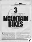 3 Luxury Mountainbikes
