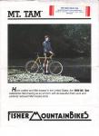 Fisher MountainBikes Catalogue 1986
