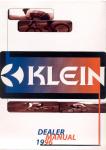 Klein Dealer Manual 1996