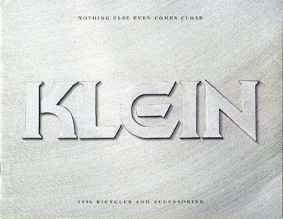 Klein Catalogue 1996, Catalogues