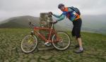 50mph winds on Mam Tor - allegedly