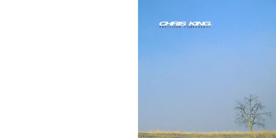 Chris King Catalogue 2001