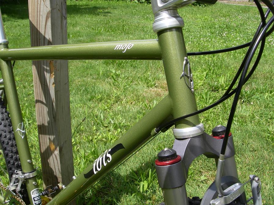 2000 Ibis Mojo goldish/green color (Hope headset)