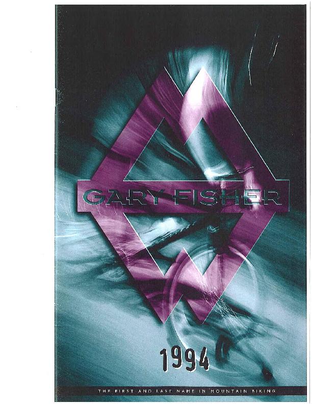 Gary Fisher Catalogue 1994