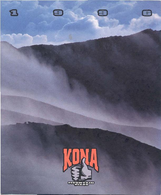 Kona Catalogue 1996 Germany
