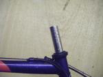 5 Extender fitted, showing spacers