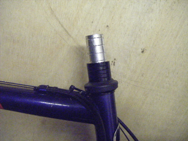 7 Ahead spacers fitted
