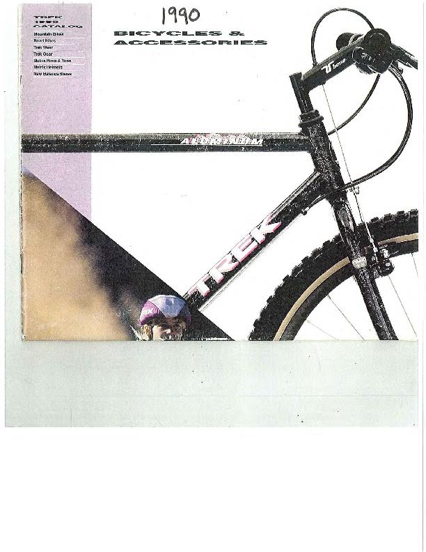 Trek Catalogue 1990