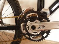 Shim Xtr and Xt cranks with KMC xsp gold chain,, perfect combination