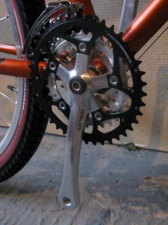 Deore XT chainset_trial fit