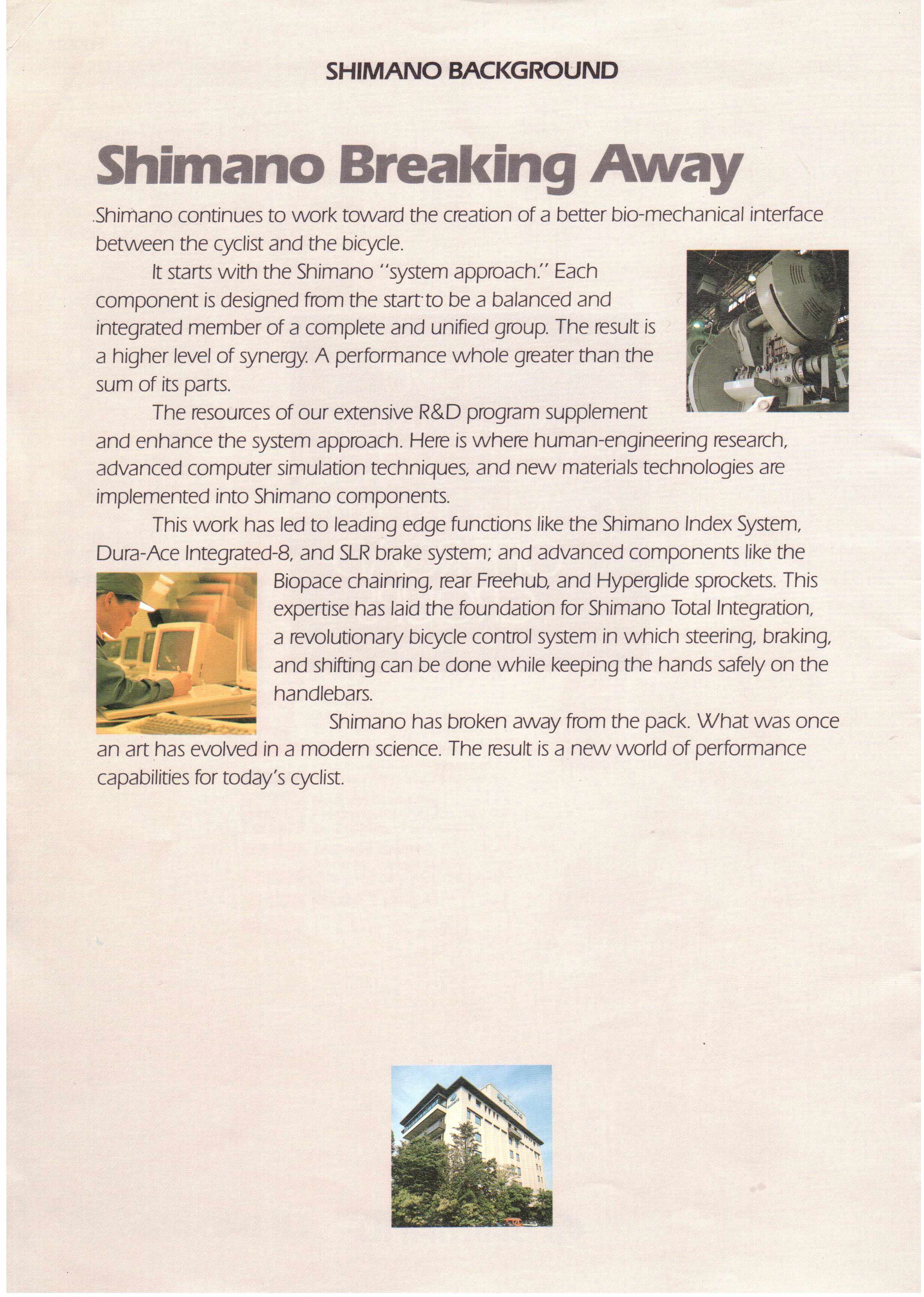 Shimano Background