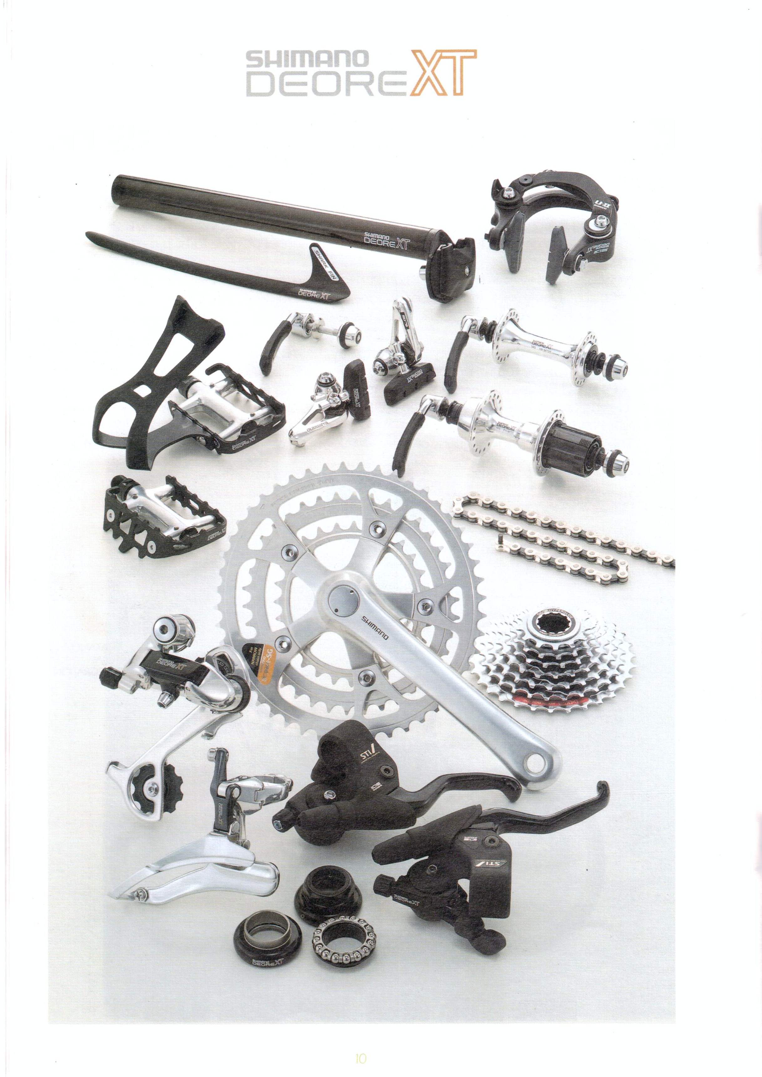 Shimano Deore XT (group picture)