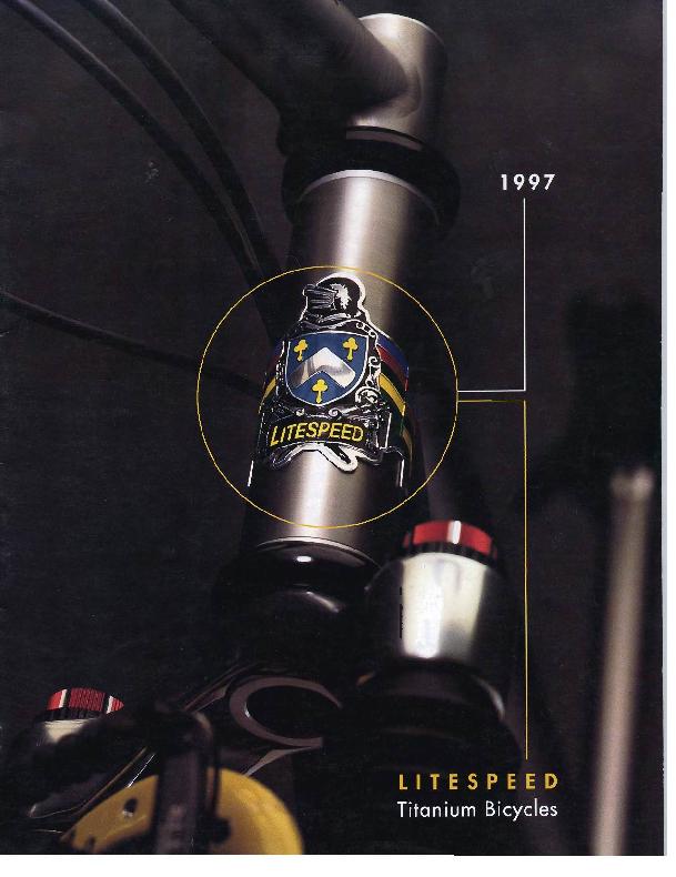 Litespeed Catalogue 1997