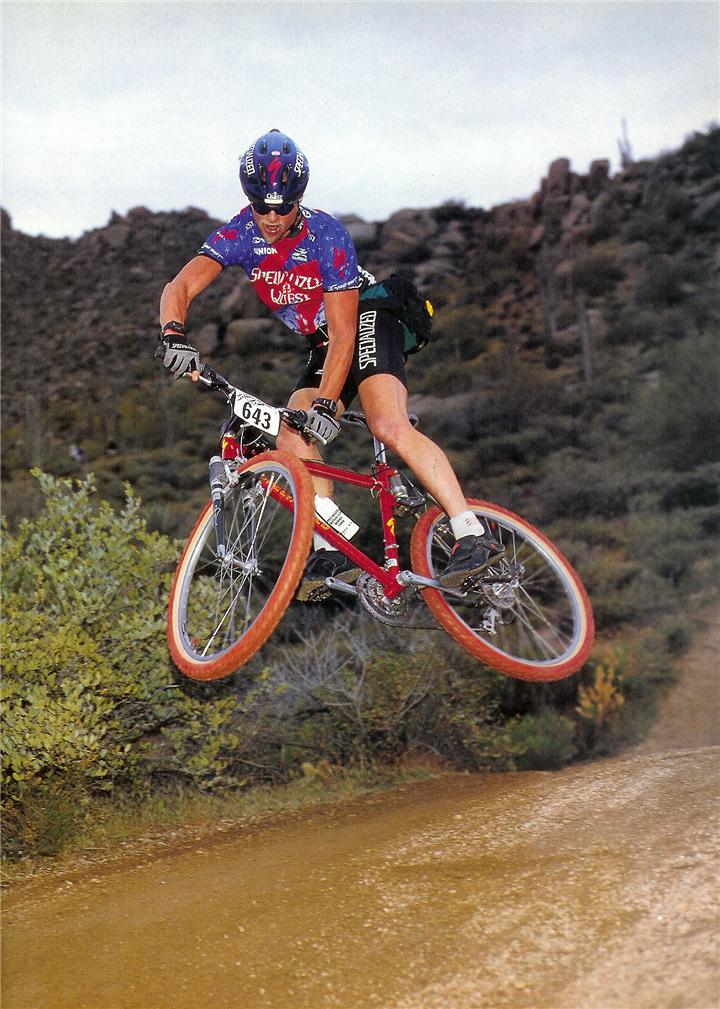 Insane Wayne Croasdale riding his Specialized FSR