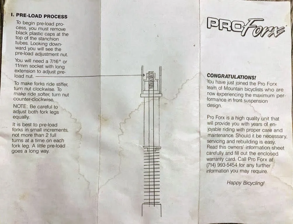 BMX instructions 2