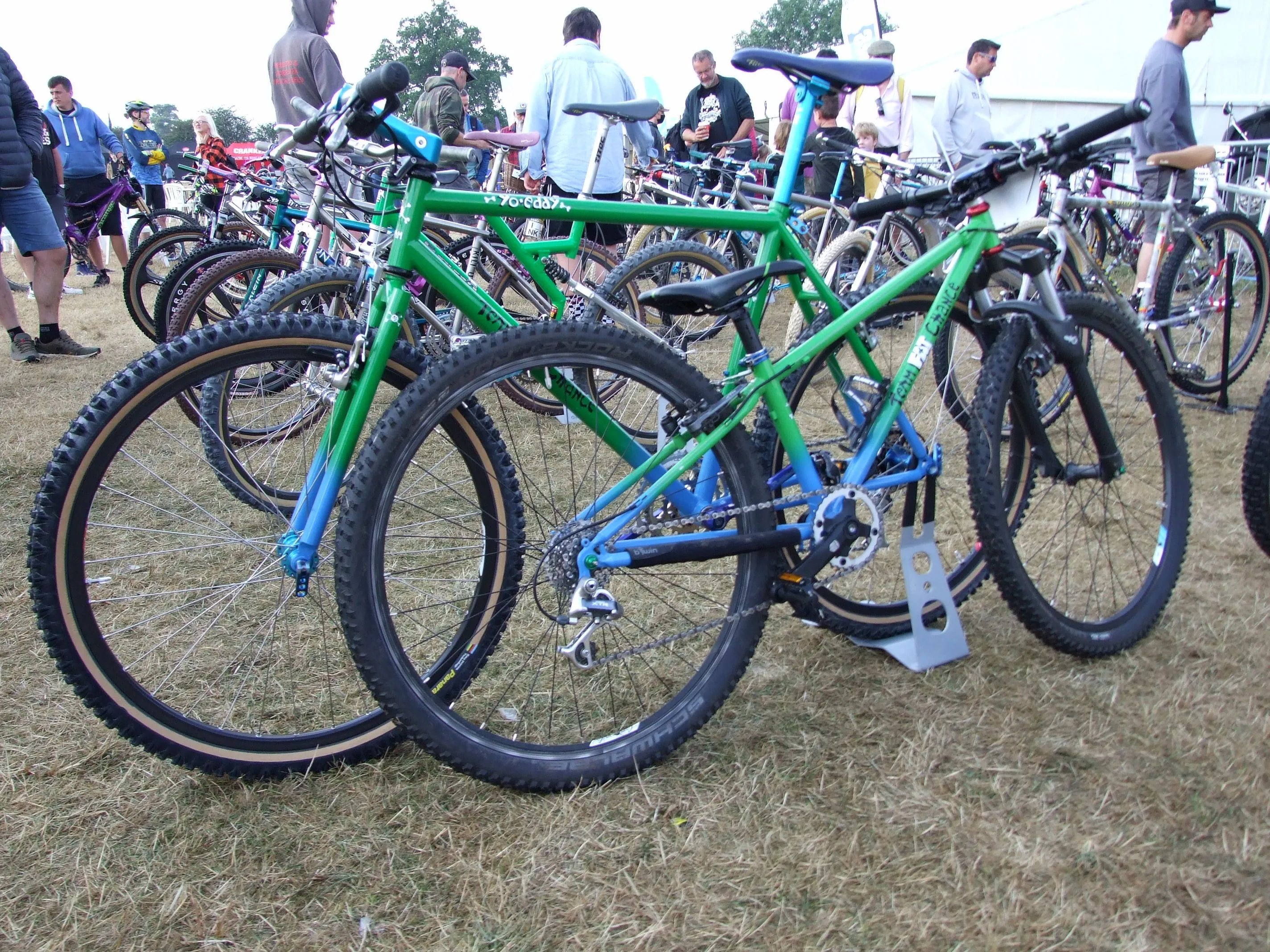 Retrobike at the Malverns - Fat pair