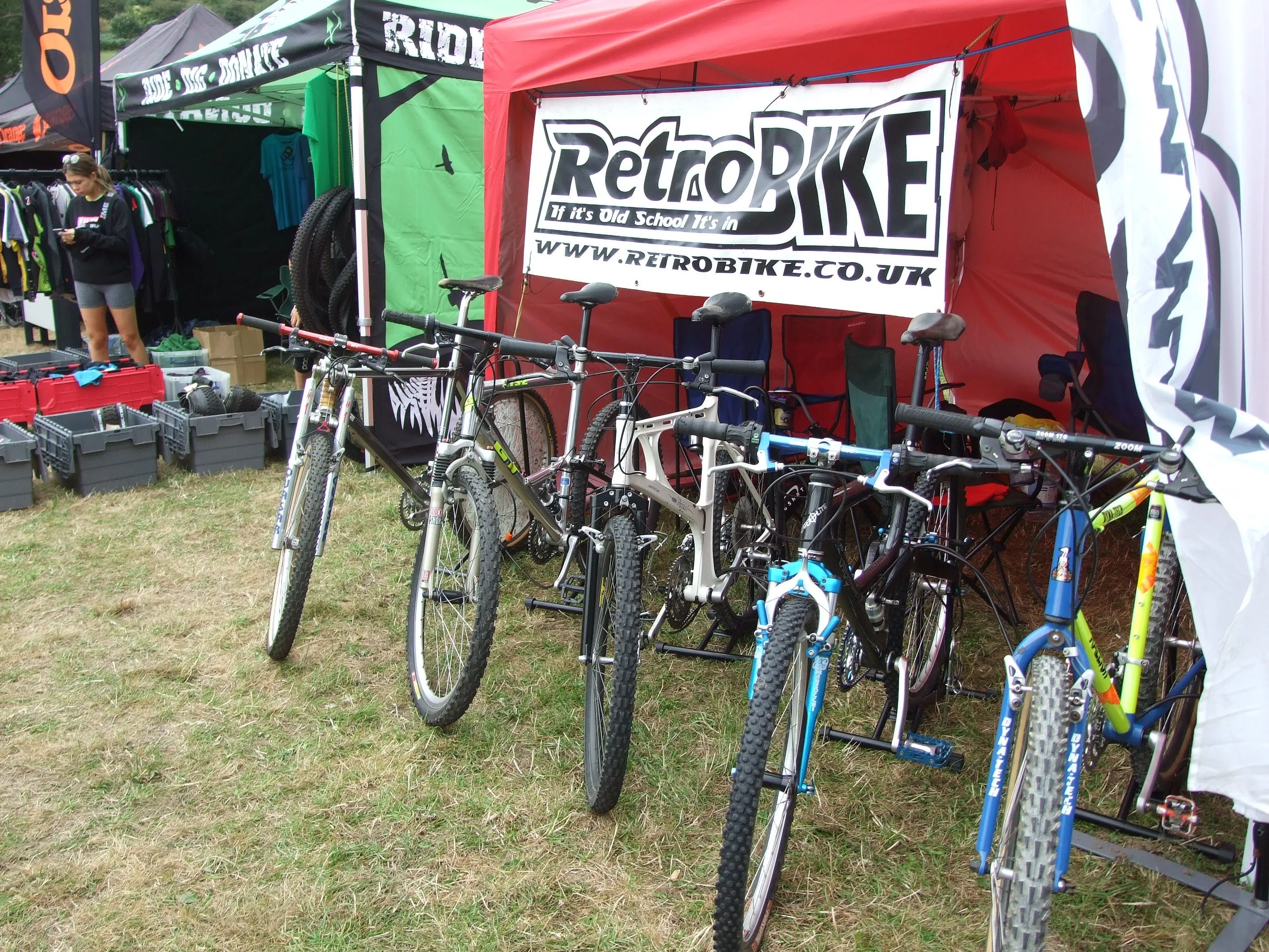 Retrobike at the Malverns lineup