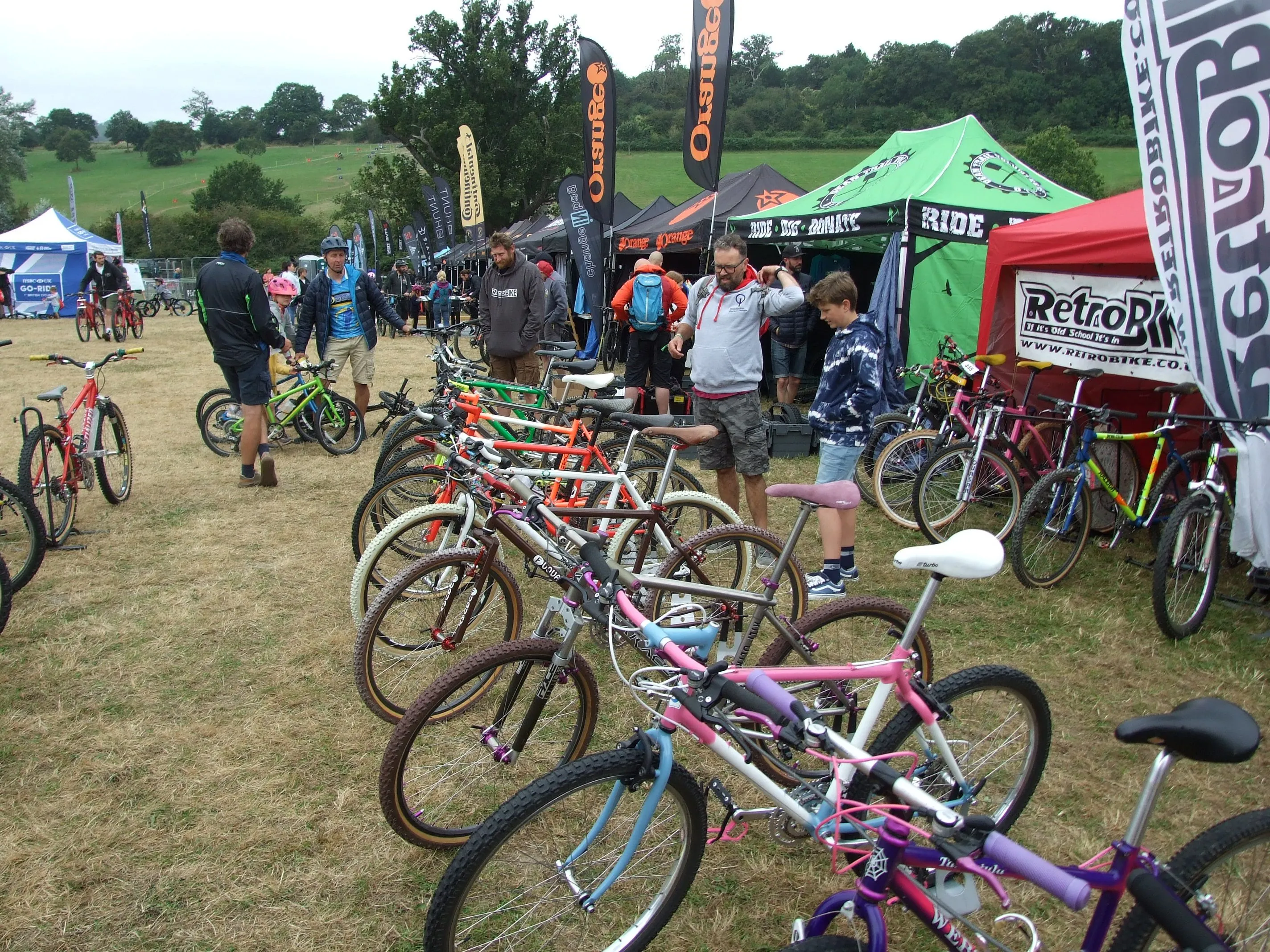 Retrobike at the Malverns