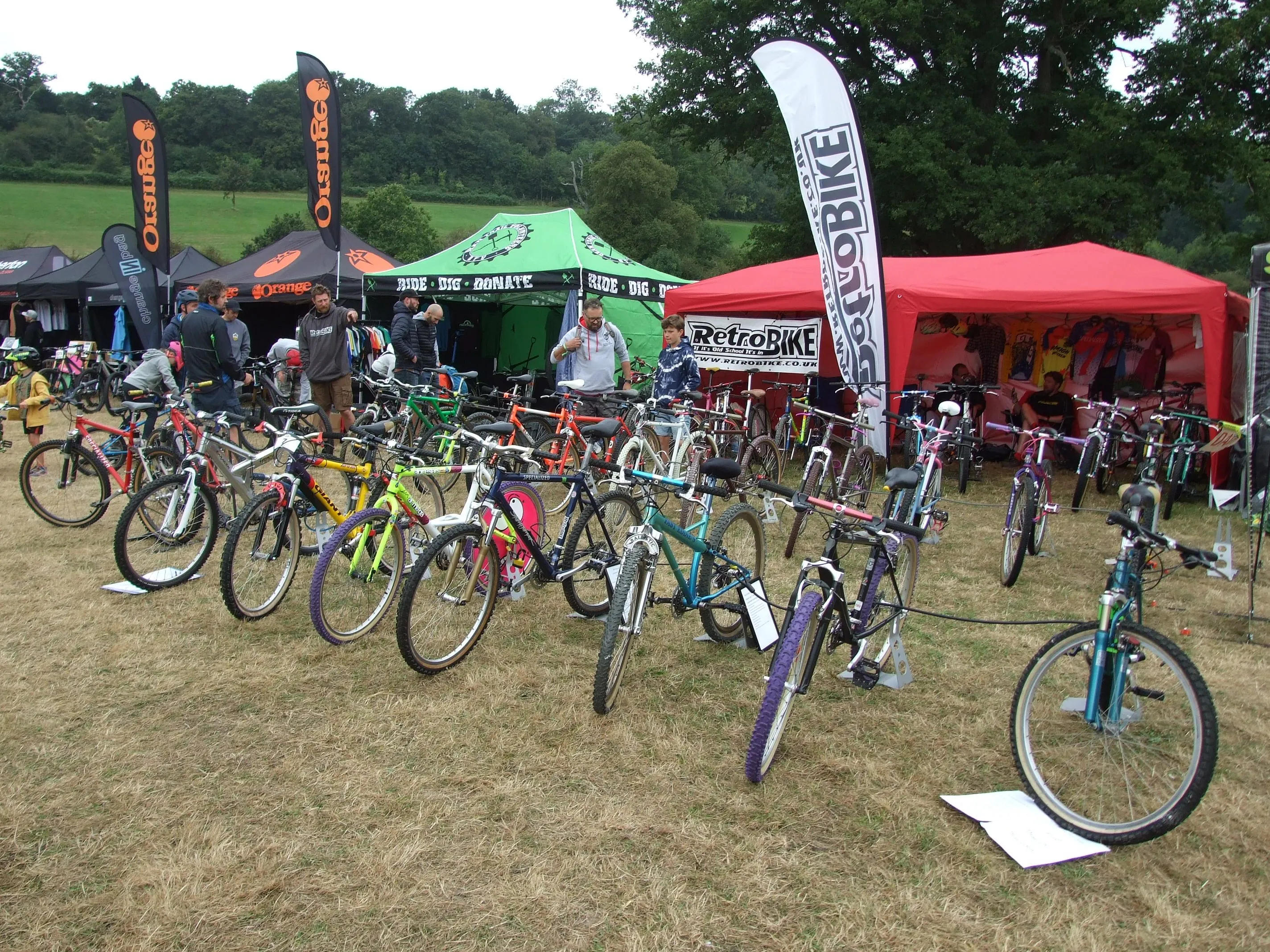Retrobike at the Malverns
