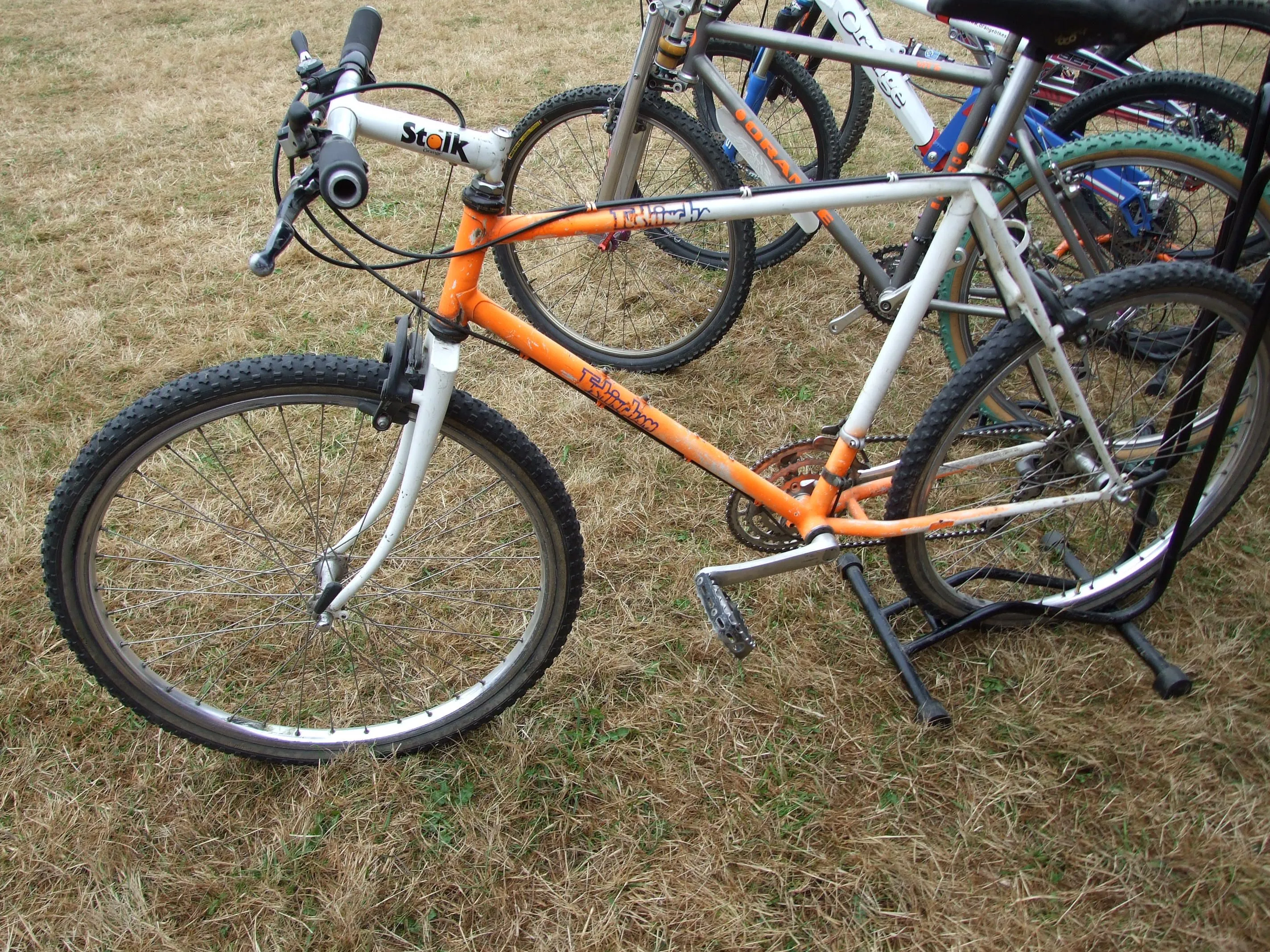 Tush No.1 on the orange stand