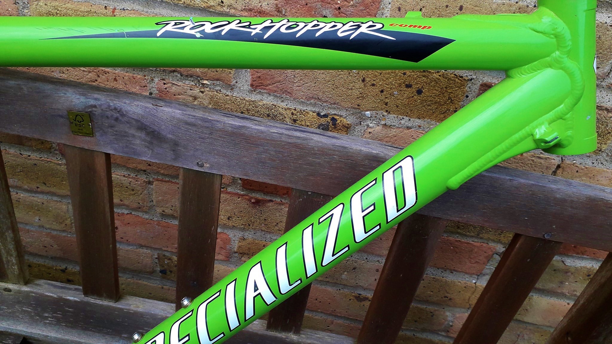 specialized rockhopper lime green