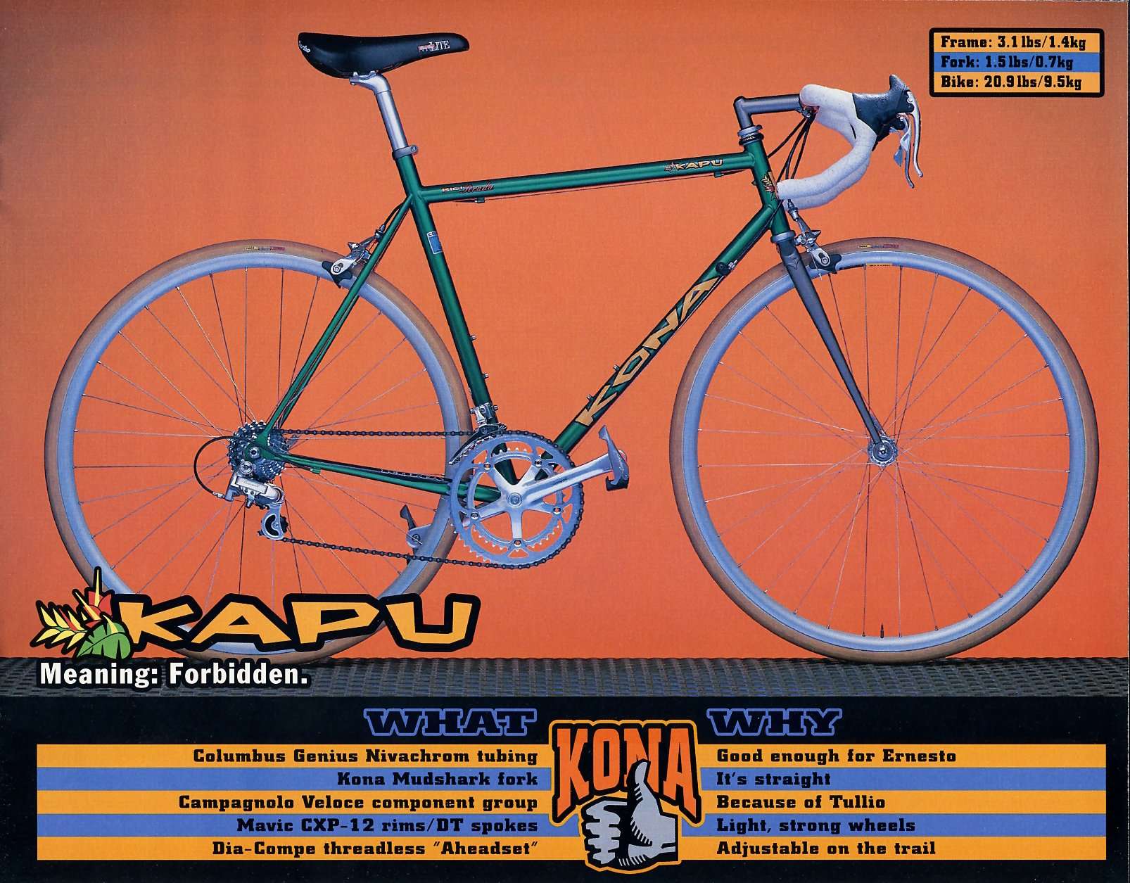 kona kapu road bike