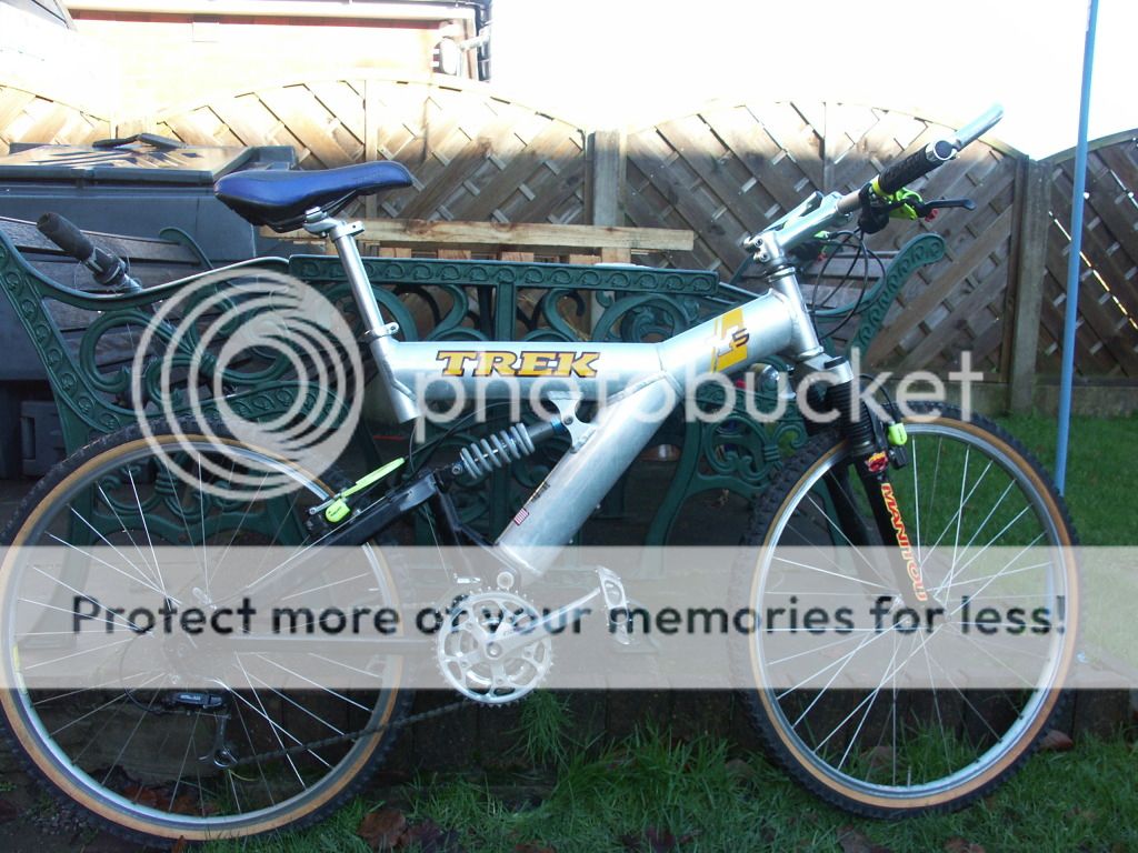 trek y5 full suspension mountain bike