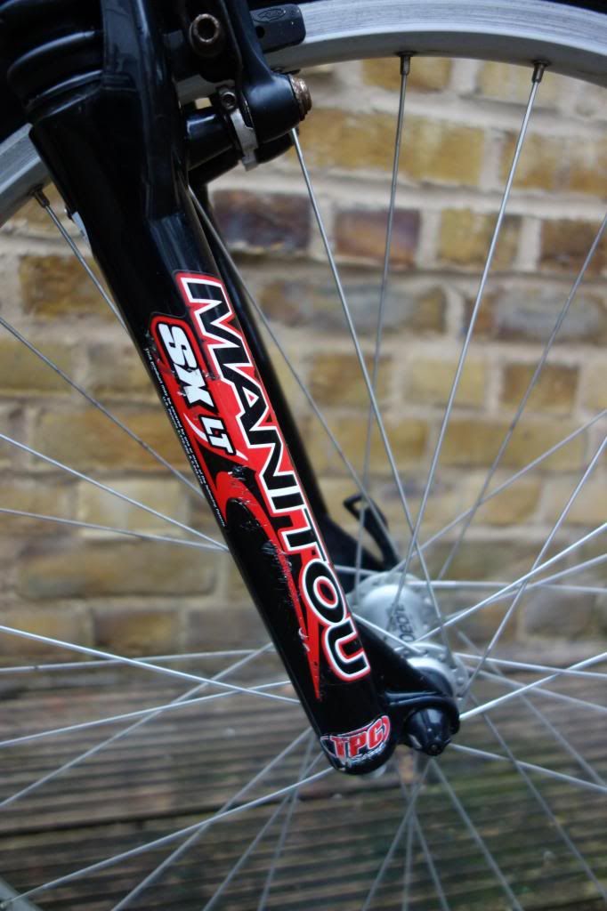 orange airo mountain bike