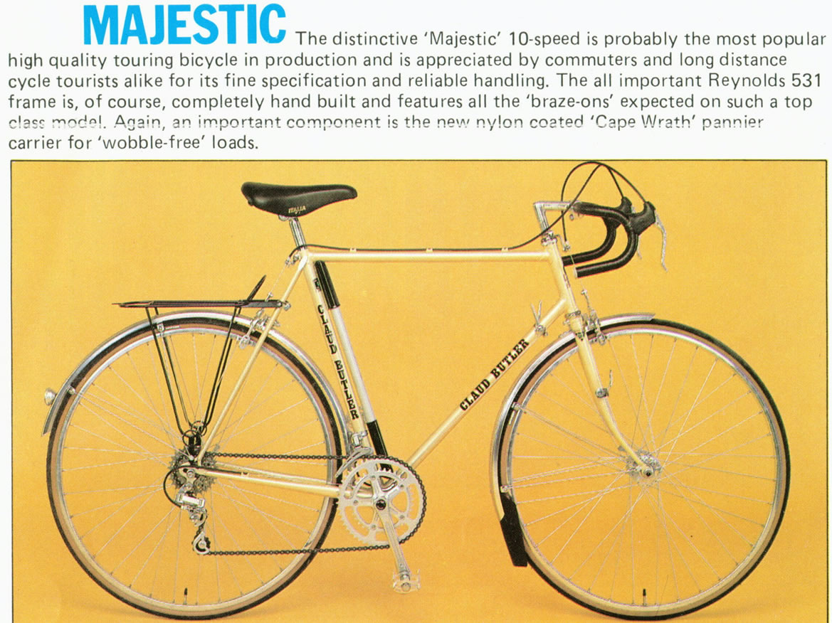 vintage claud butler racing bike
