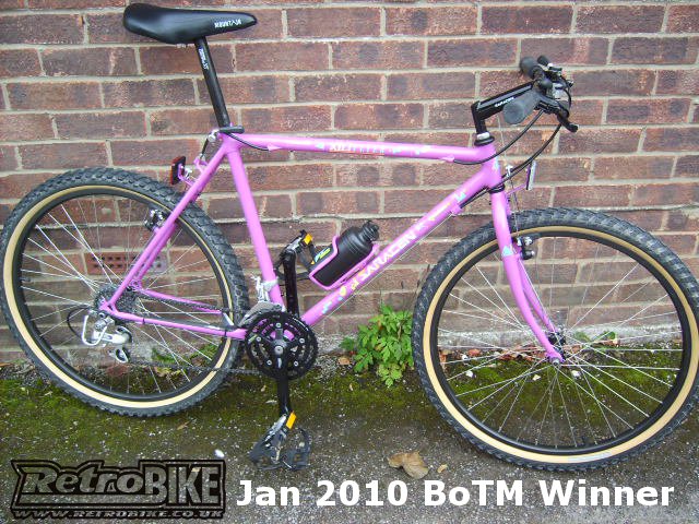 B.o.T.M. January 2010 is Heathy's 1989 Saracen Kili Flyer