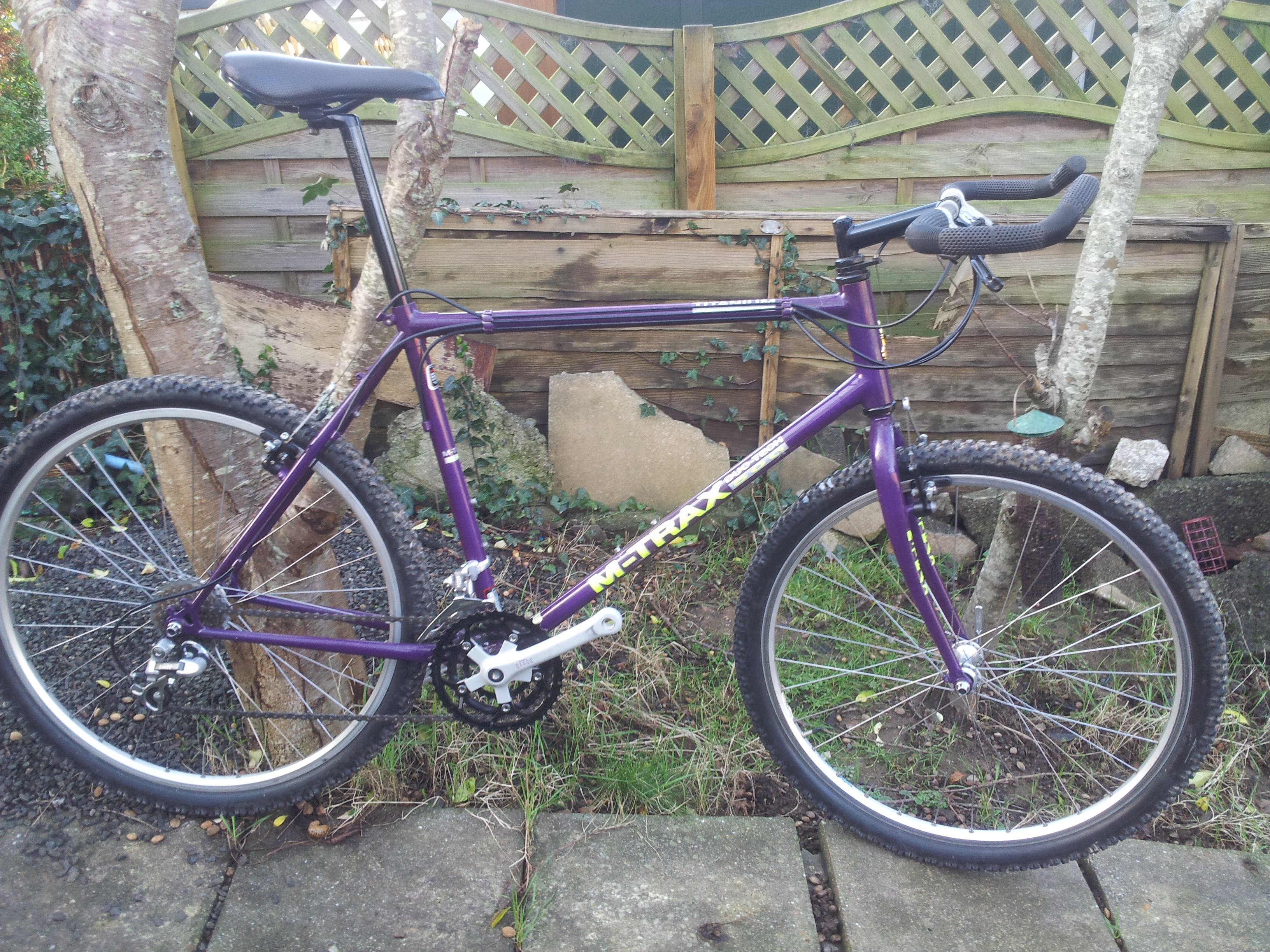 My Raleigh M Trax 500 titanium (1993)