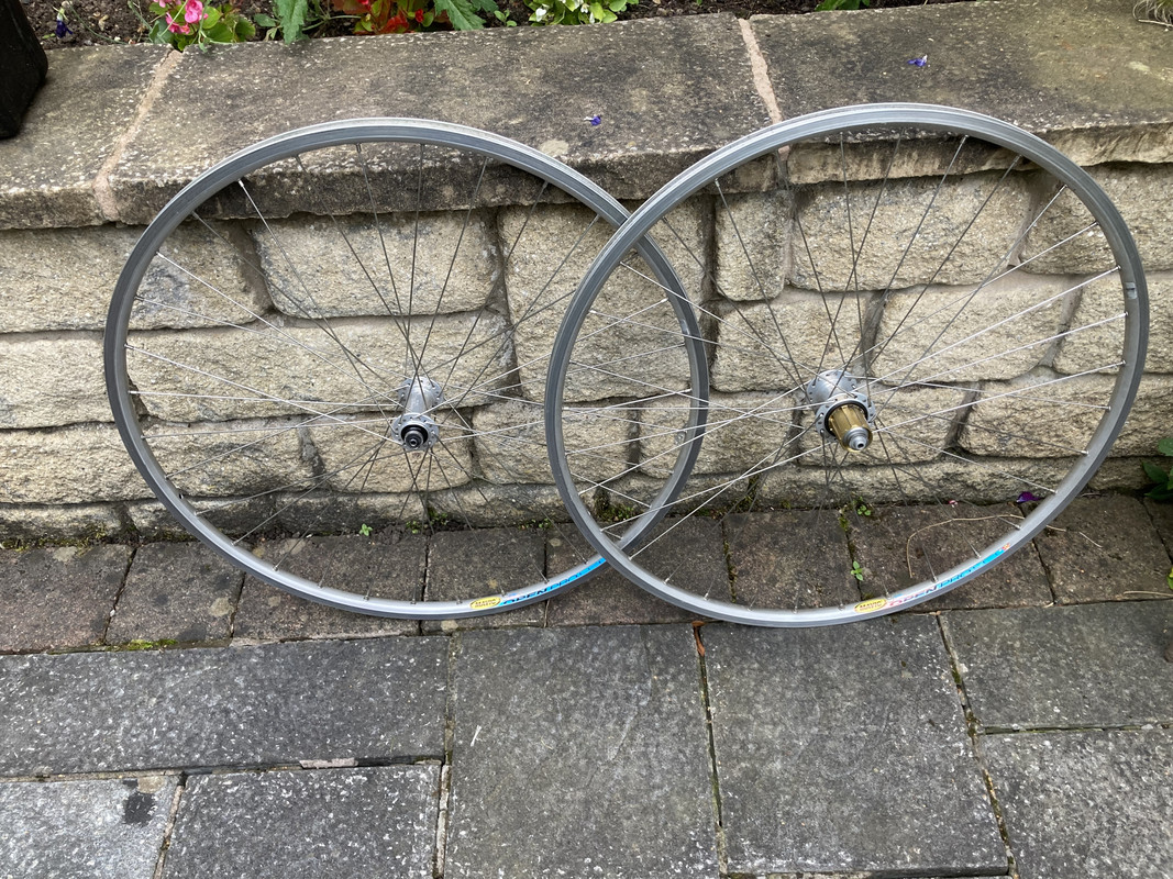 mavic open pro wheelset hope hubs