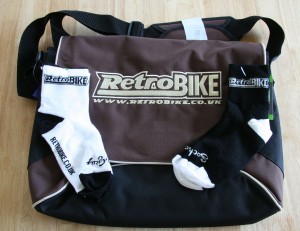 Retrobike Shop May Special Offer. Bag + Socks for £32